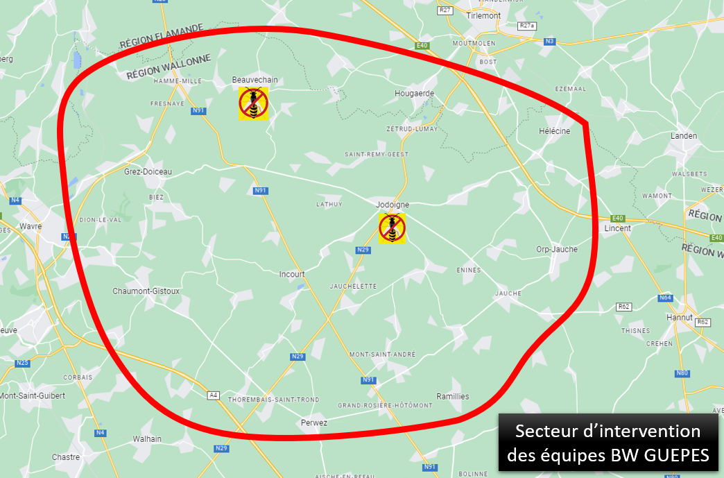 Zone Google Maps
